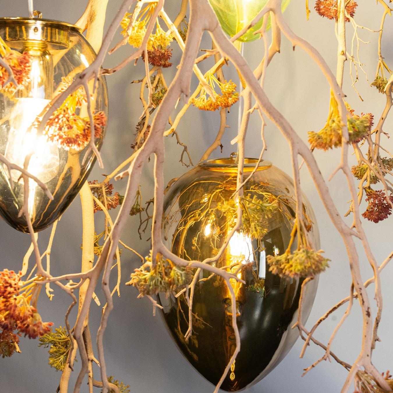 Lustre en cristal Manzanita