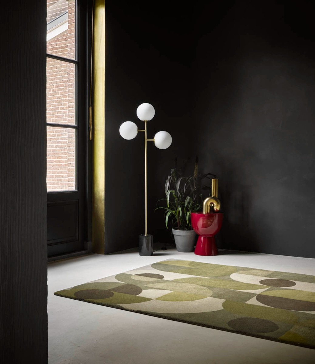 Tapis Decor Cosmo Tons Verts 95207 | Taille: 250 x 350 cm