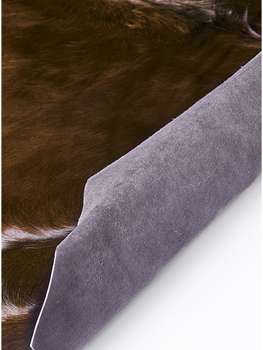 Cuir Naturel Marron | Taille: 200 x 240 cm