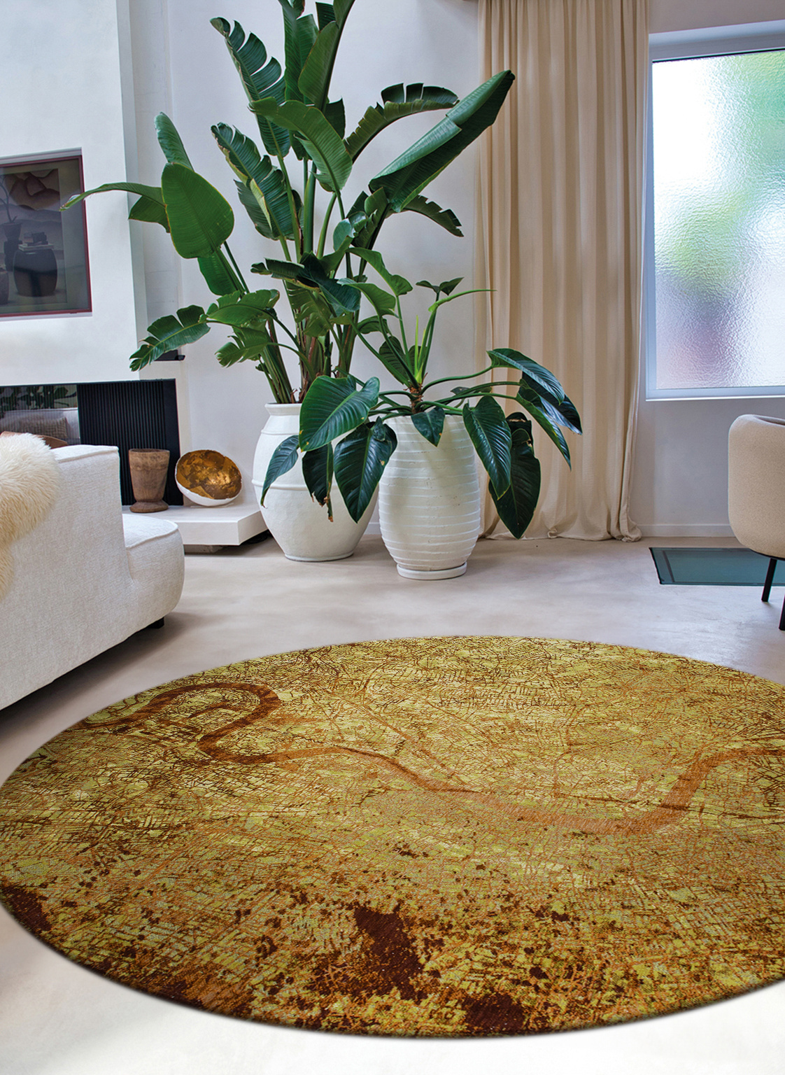 Tapis Green Meadows 9320 Round
