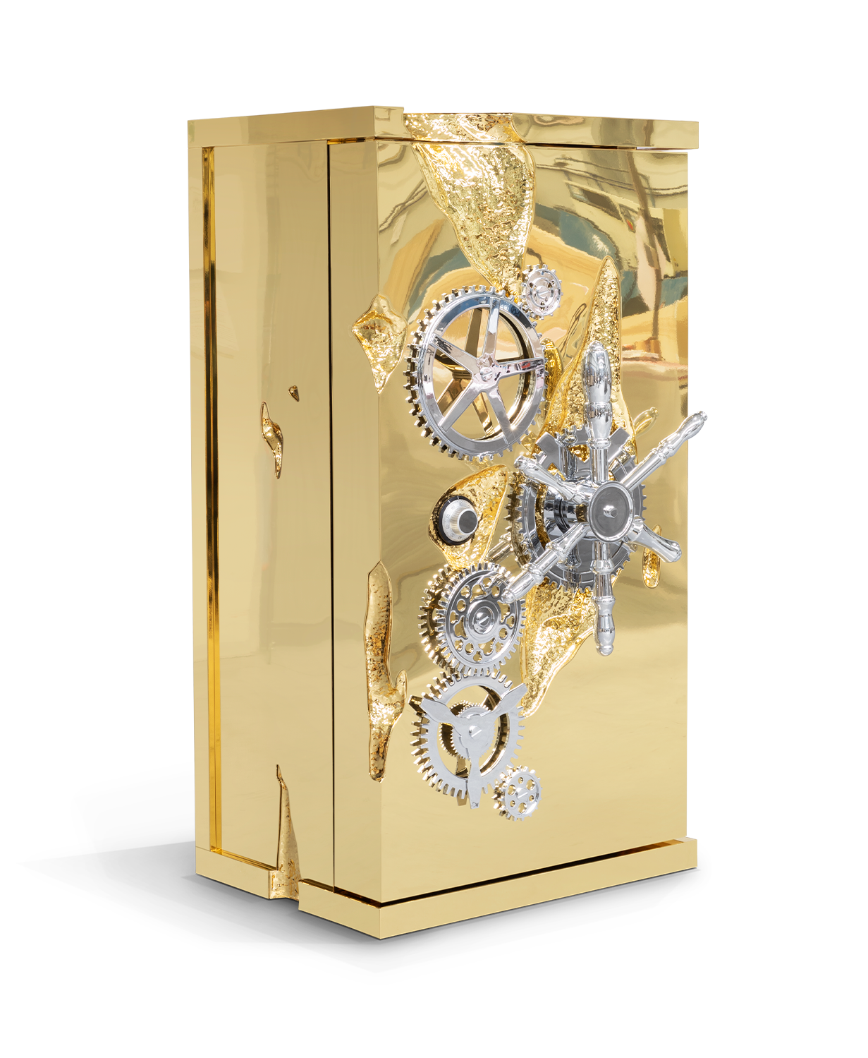 Coffre-Fort Luxe Millionaire Doré