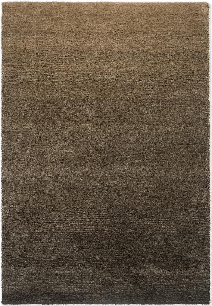 Tapis bas Shade Beige / Chocolat Foncé