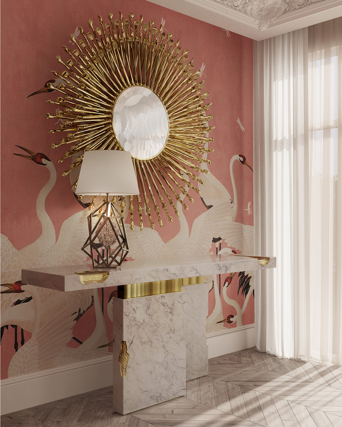 Console Dominion Carrara