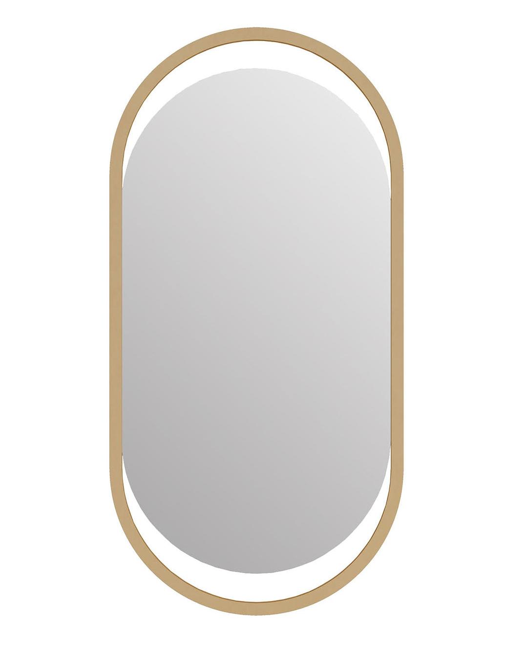 Miroir mural avec cadre doré