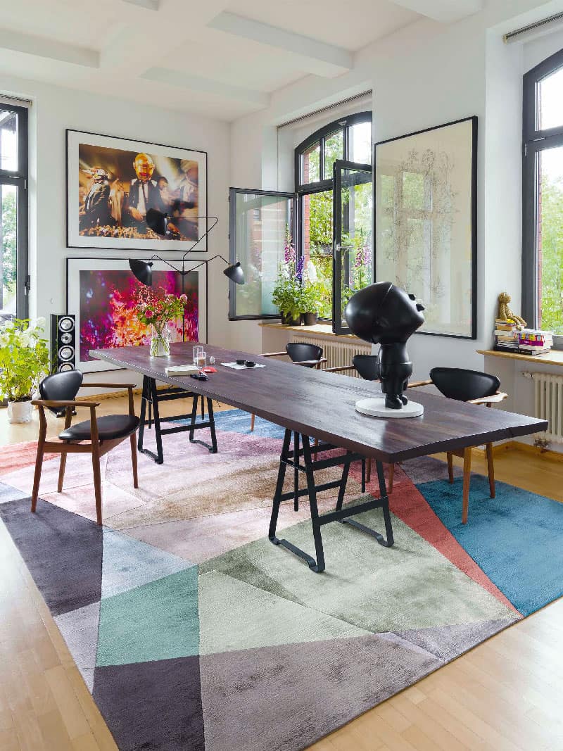 Tapis Cristal No. 11 Coloré