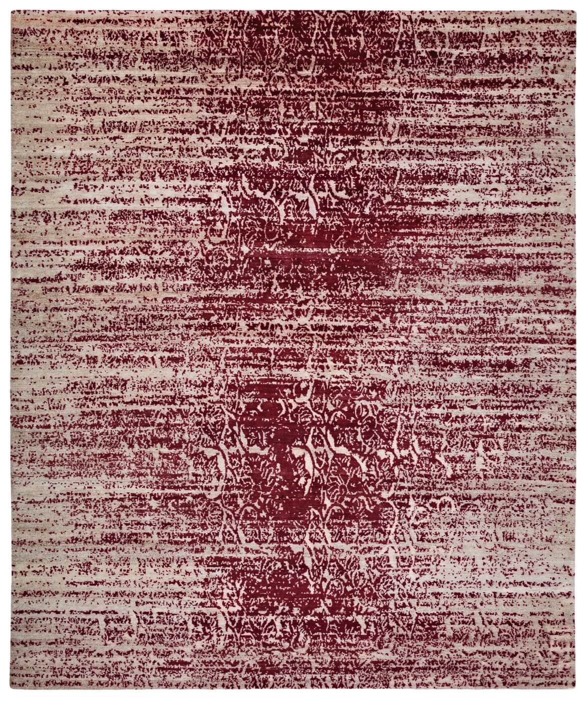 Tapis Nigsha Ciel Retard Rouge