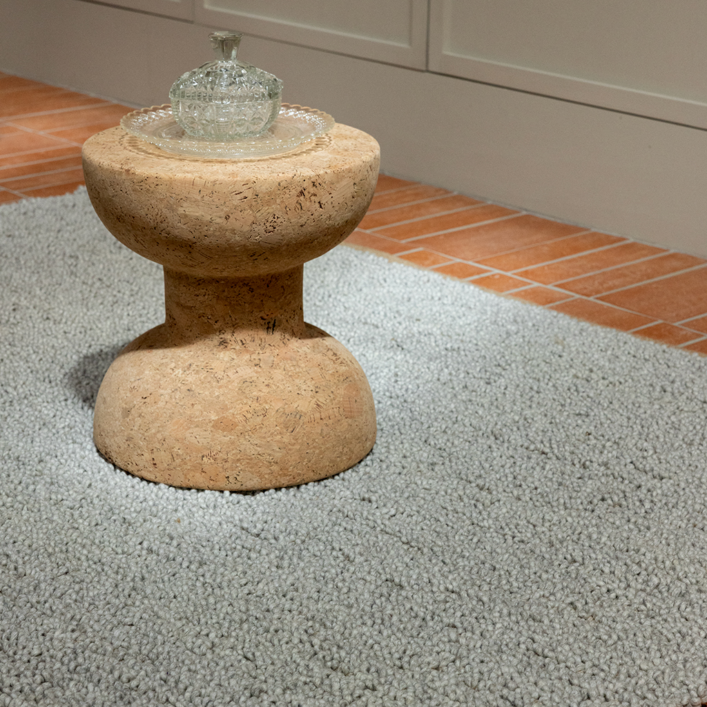 Tapis Lien Cendré | Taille: 140 x 200 cm