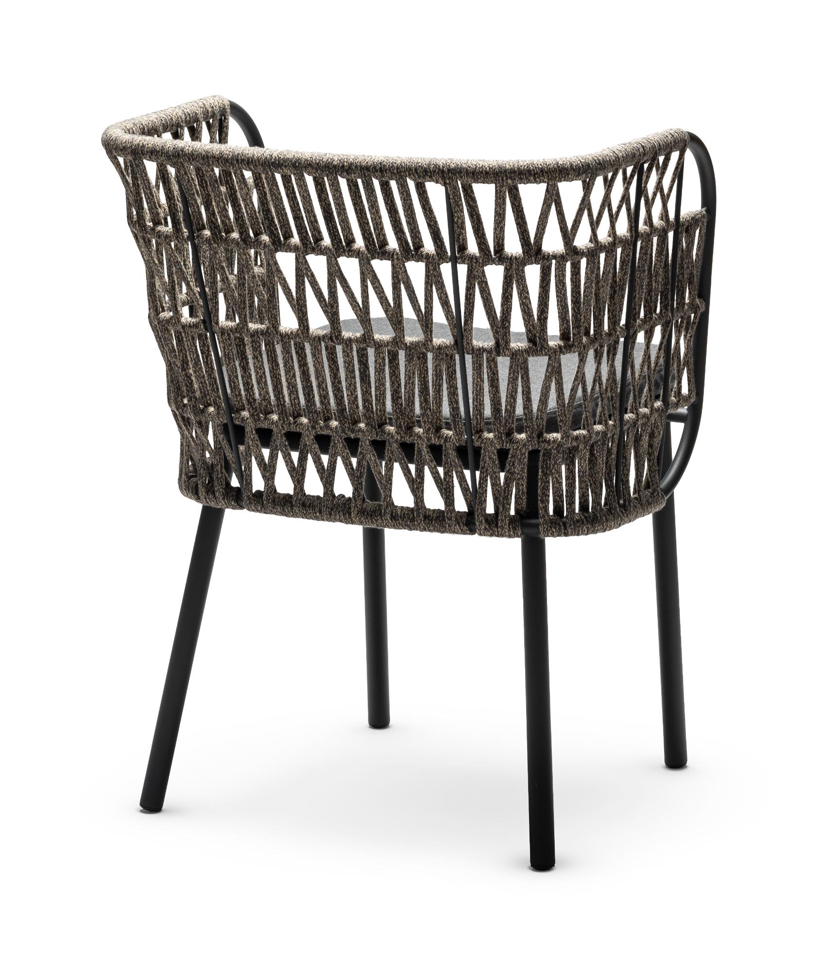 Chaise d'Extérieur Jujube SP-Int Noir et Beige
