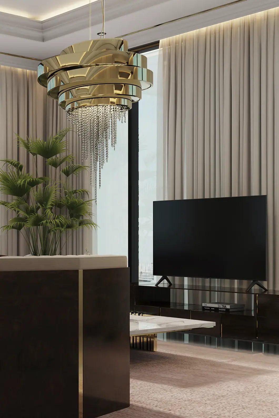 Lustre Art Déco