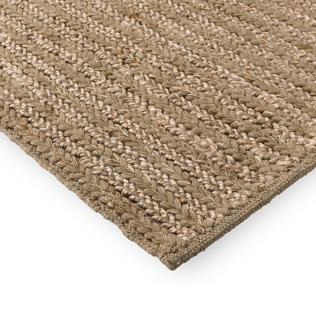 Tapis Artisan Tresse Naturel