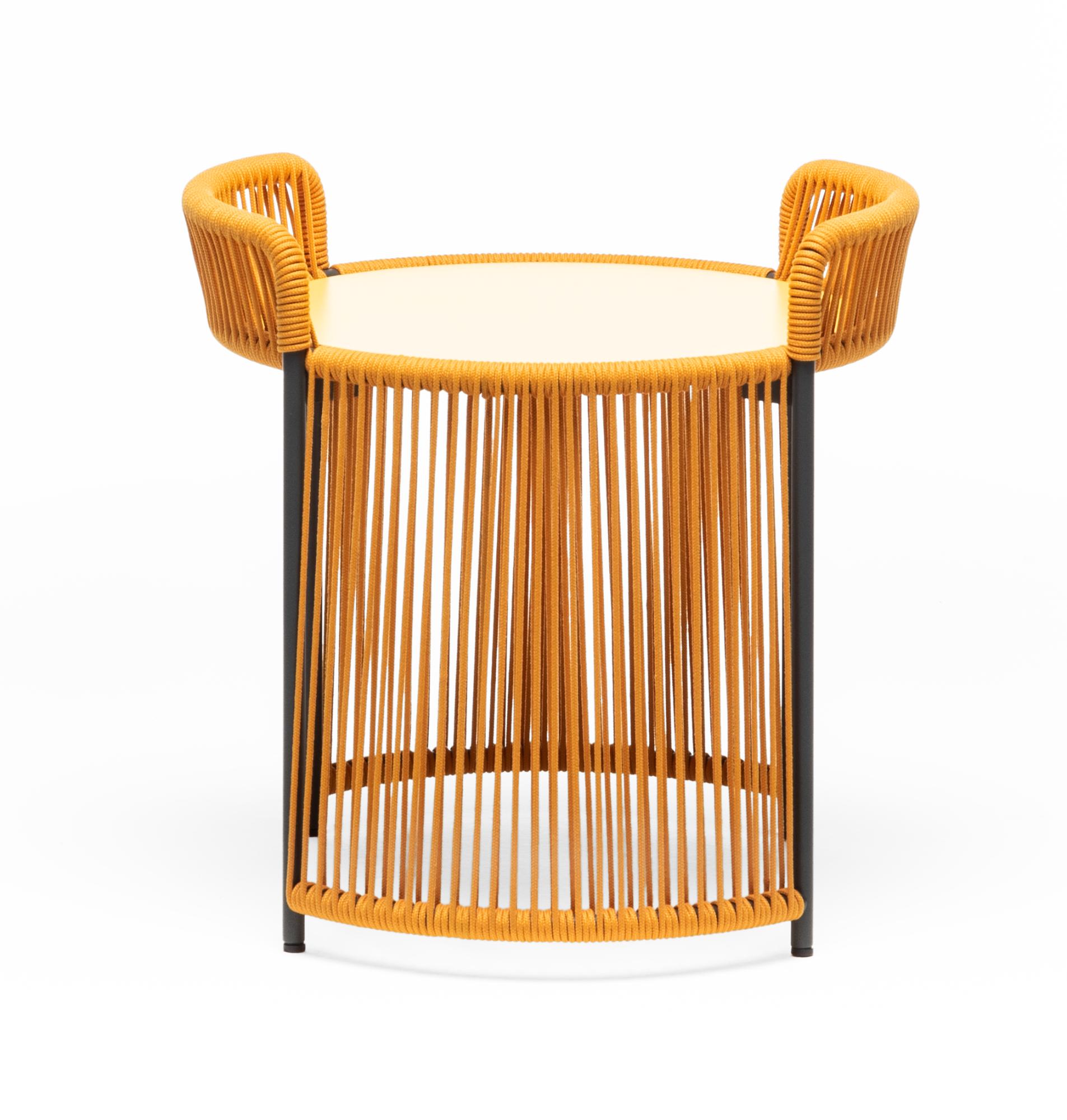 Table Basse de Jardin Jaune Altana SM