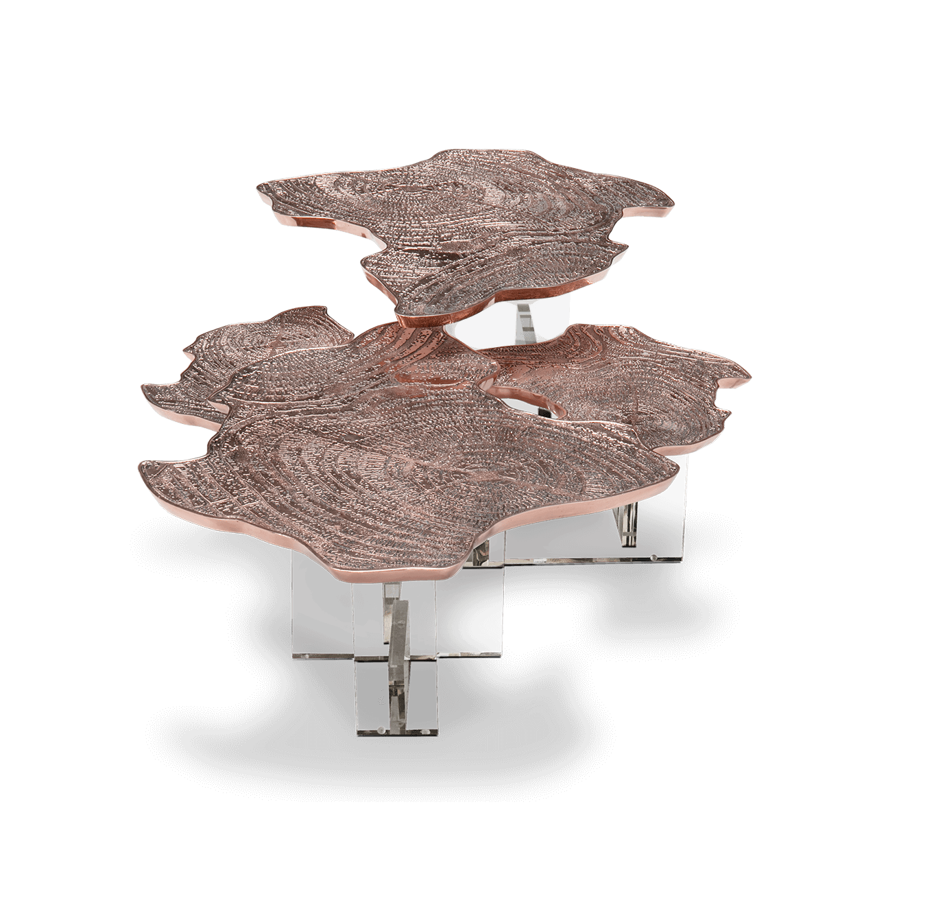 Table Basse Caspian Cuivre