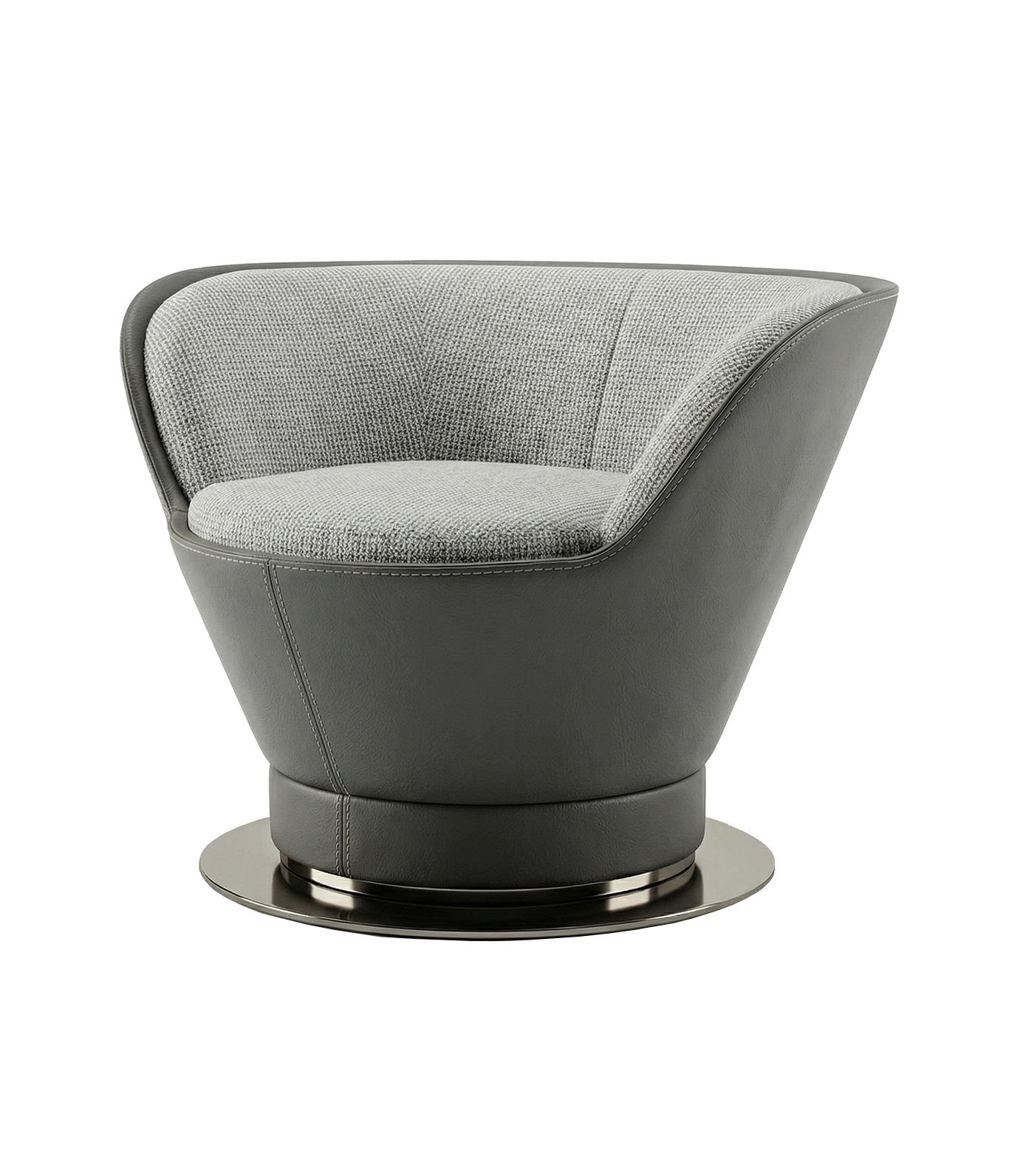 Fauteuil pivotant Aura