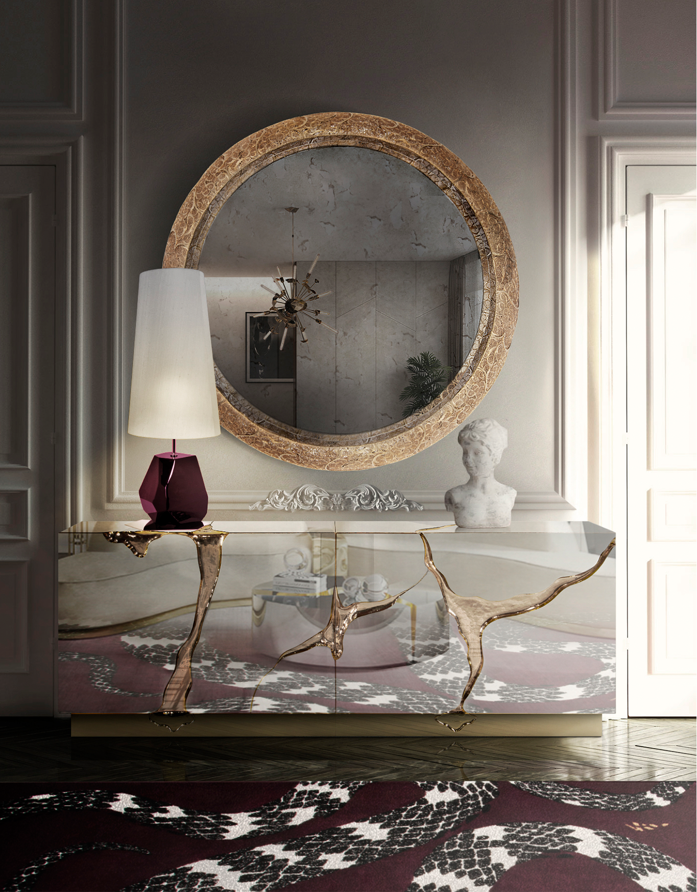 Miroir Filigrane Royal II