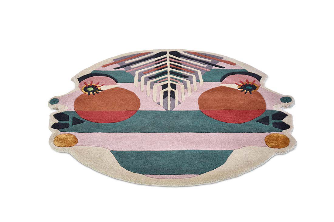 Tapis Zodiac Gémeaux Cercle 161305