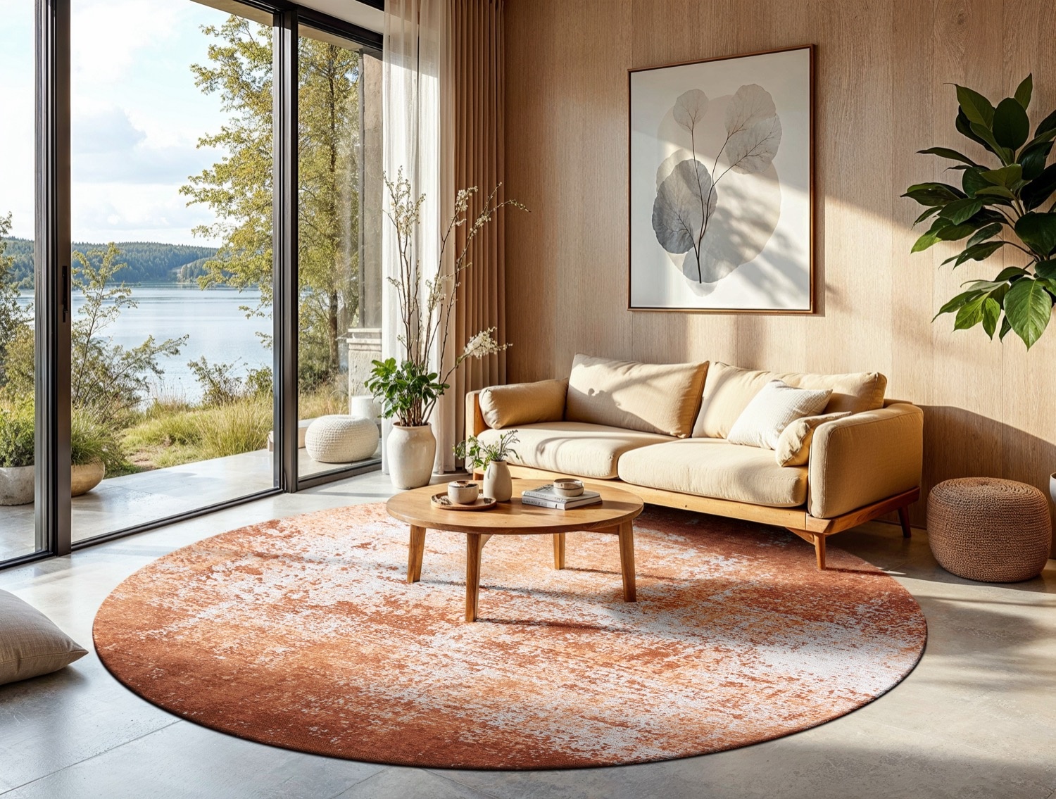 Tapis Virgin Land «Mars» 9657 Rond Tapis Virgin Land «Mars» 9657 Rond