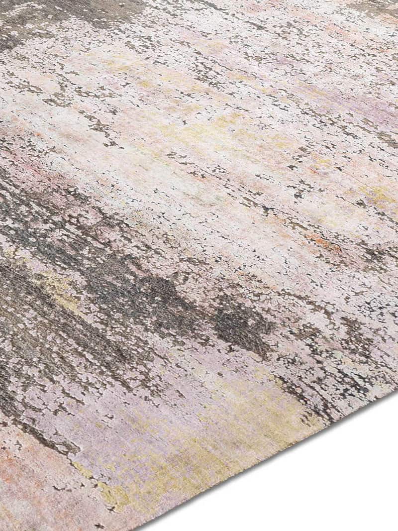 Tapis fait main de luxe Rose Doux