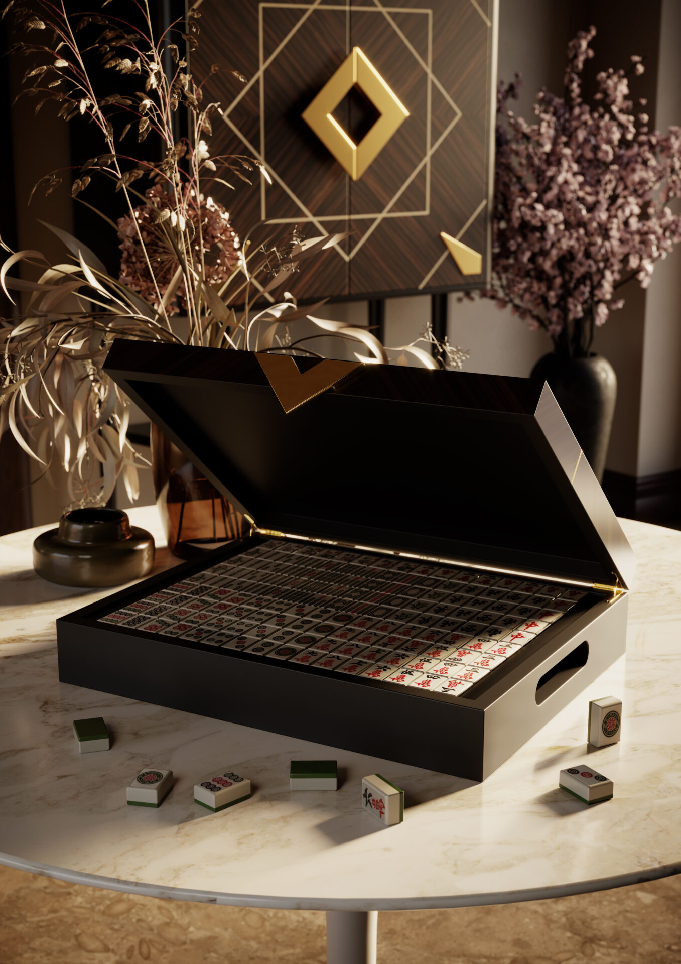 Table de Mahjong Automatique Posh