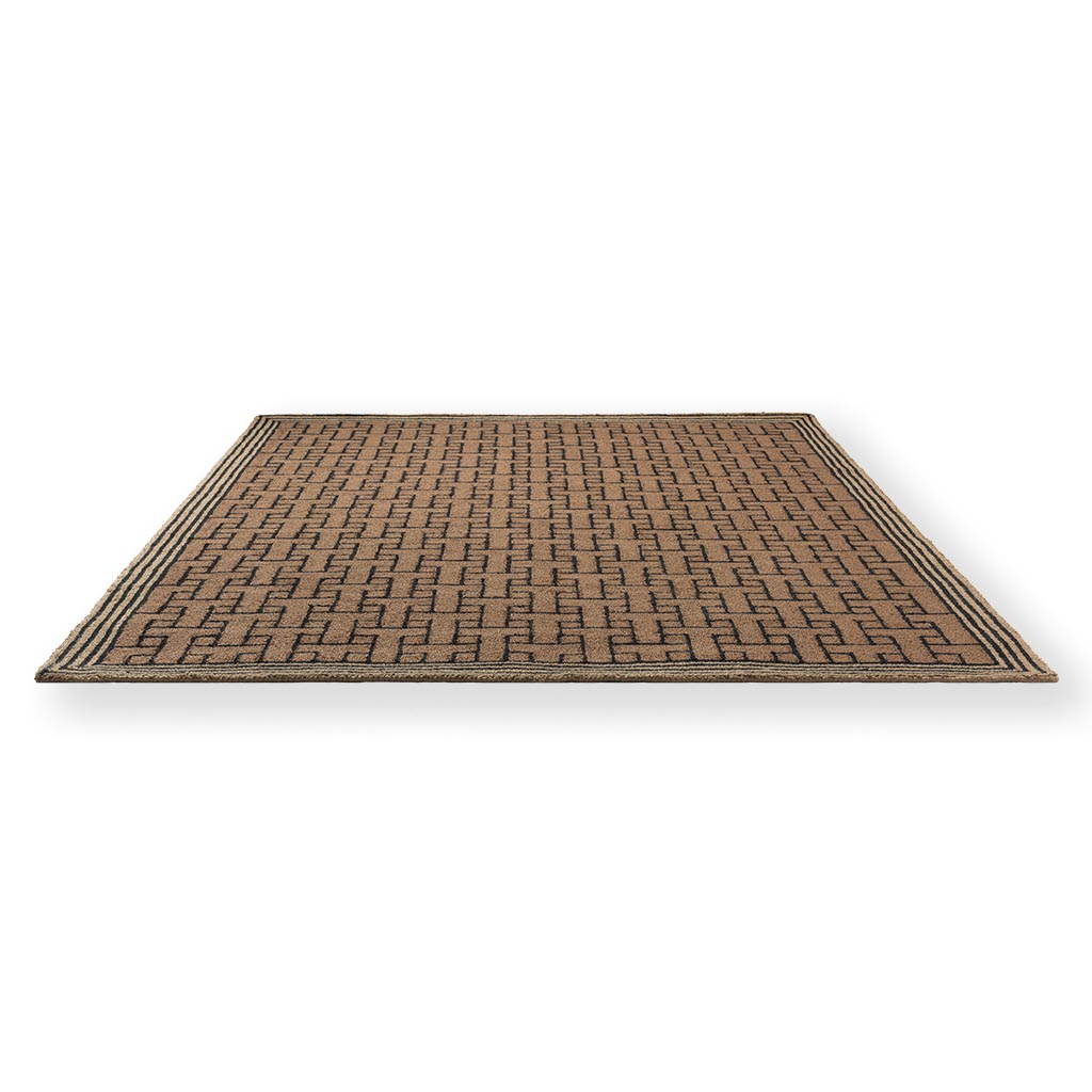 Tapis d’extérieur TB T Monogramme Marron Clair