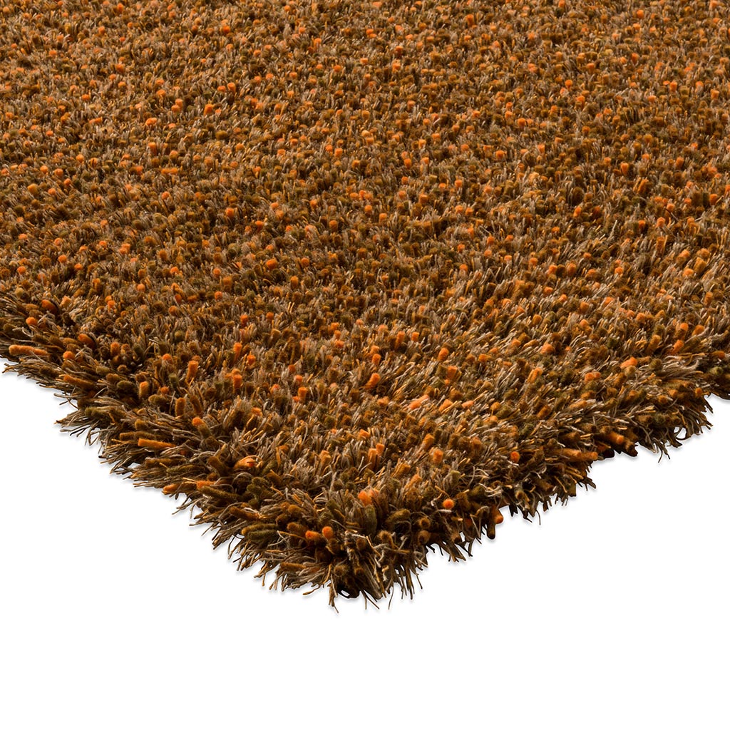 Sprout Burnt Tangerine Tapis | Taille: 170 × 240 cm