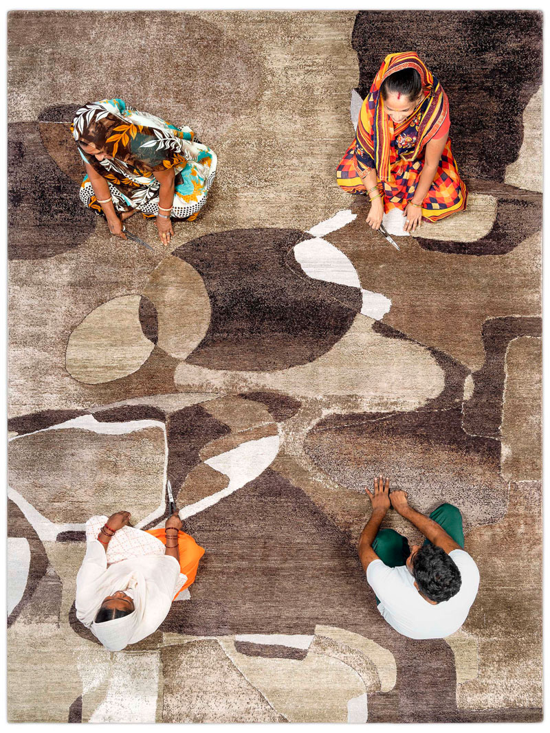 Tapis No. 10 Chocolat
