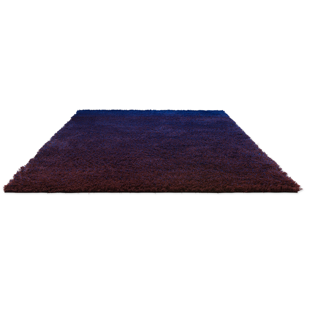 Tapis haut Shade Bleu Électrique / Aubergine