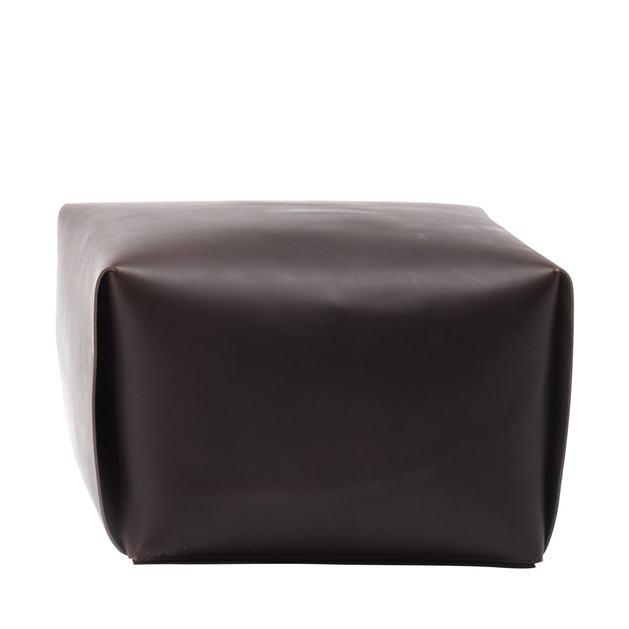 Pouf En Cuir Bao | Assise: Cuir mat