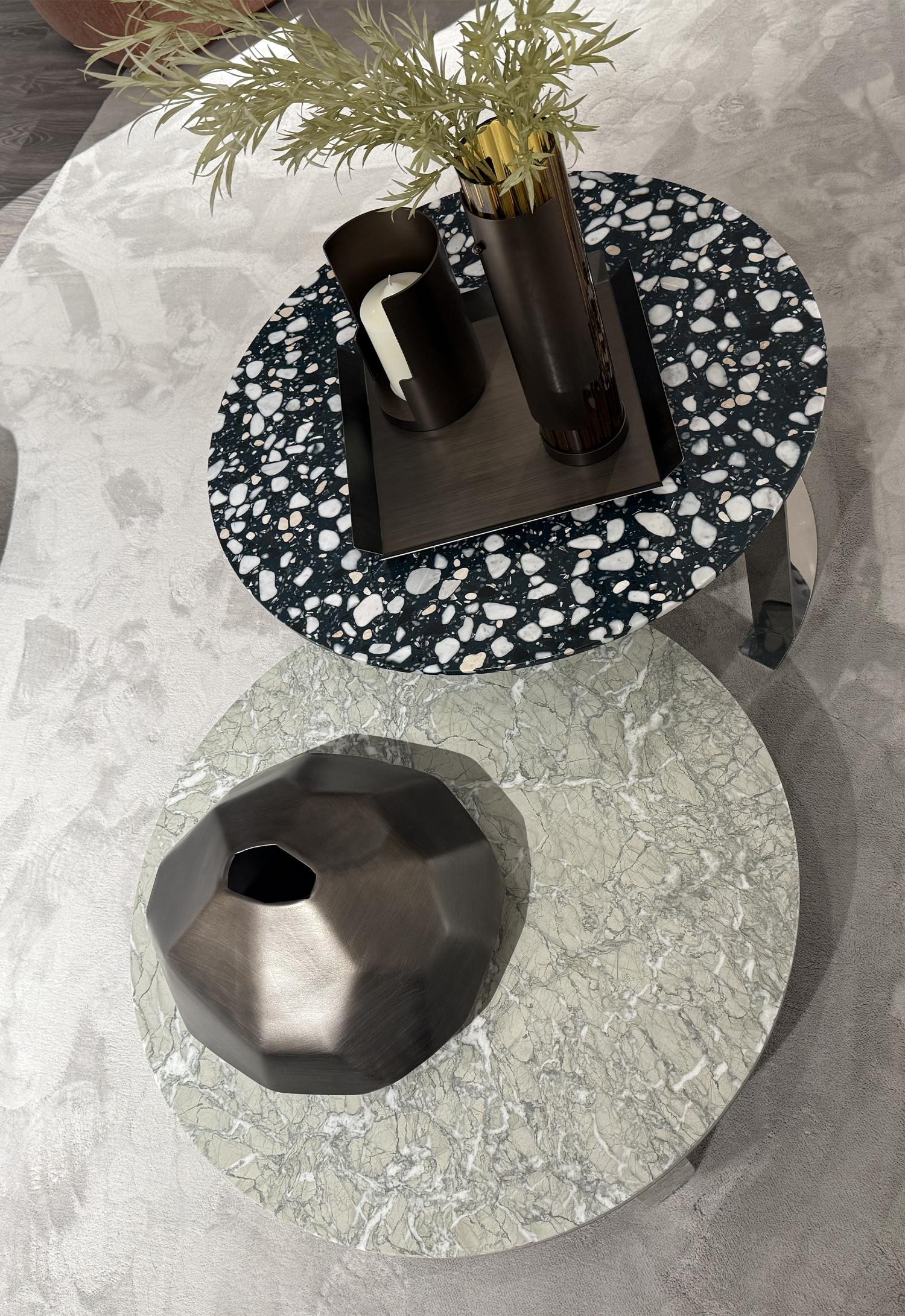 Petite table basse ronde Cami