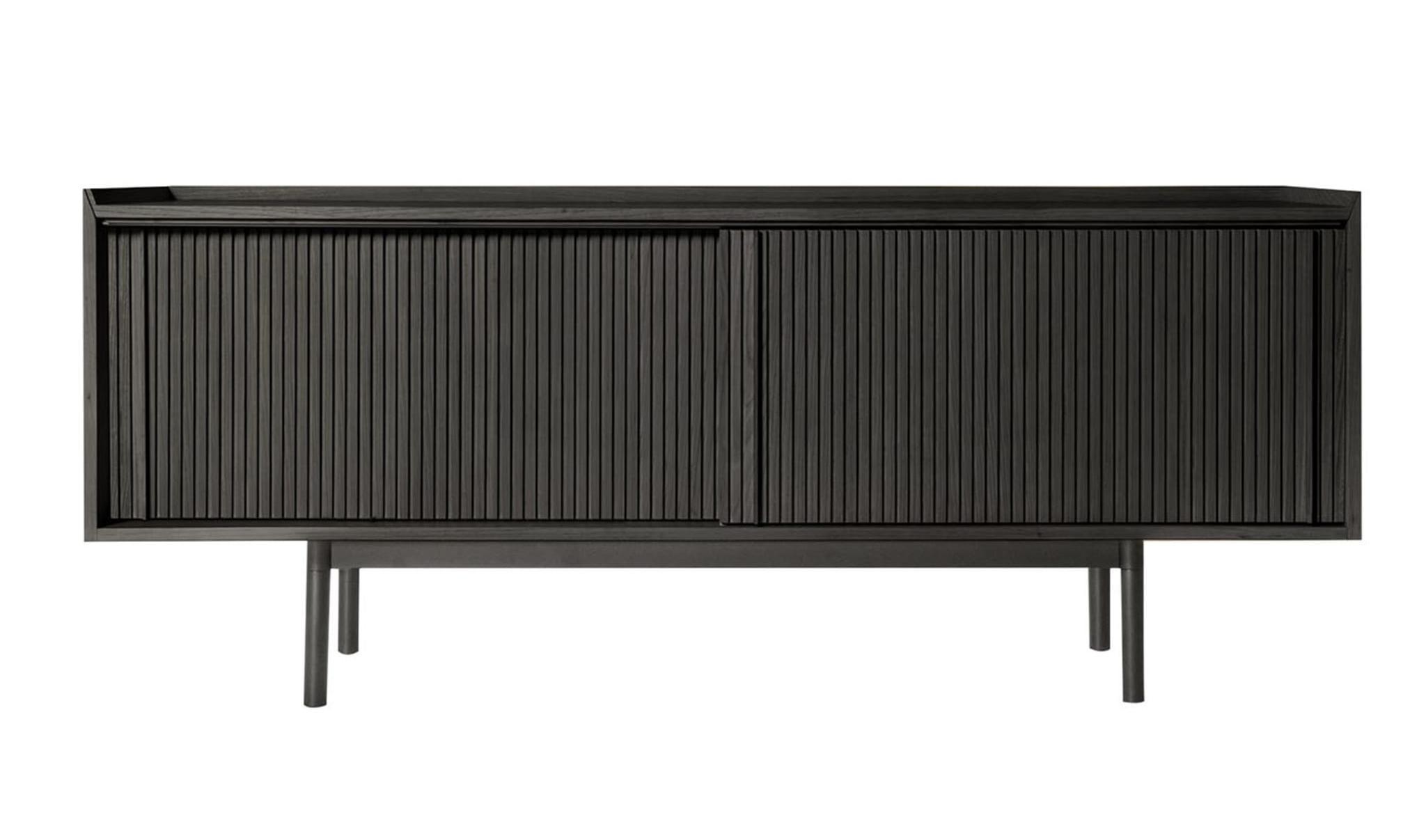 Buffet Bas Sipario Noir 2 Portes