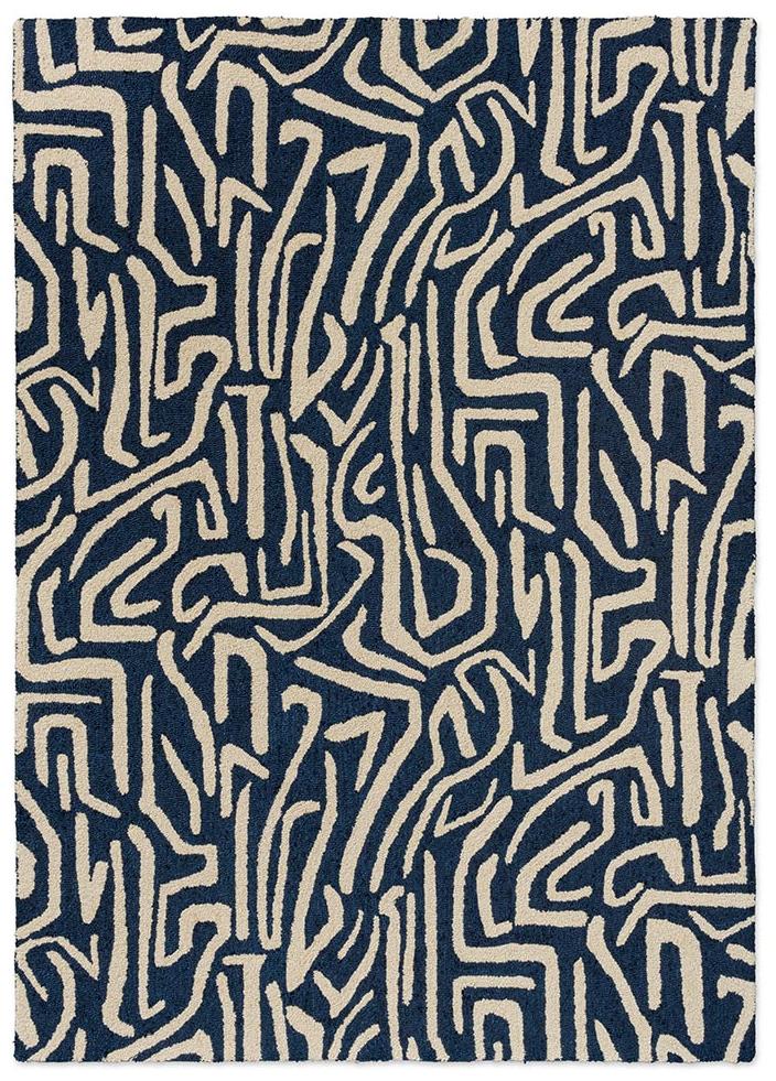 Tapis Mélodique Bleu Extérieur