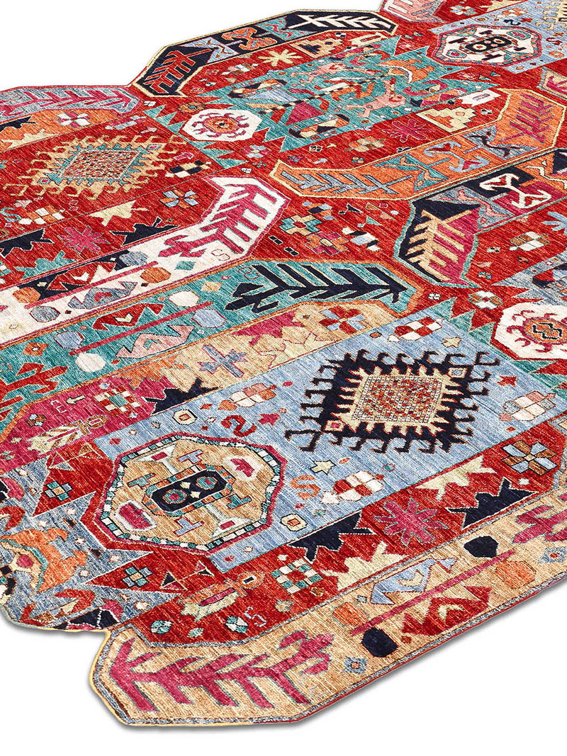 Tapis fait main de luxe Multiforme