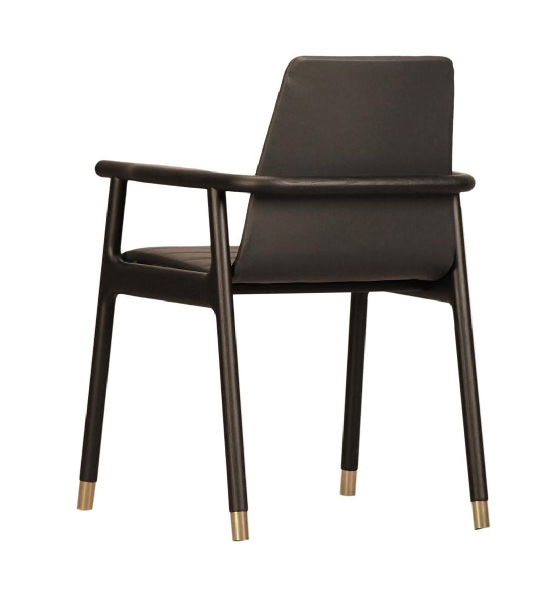 Chaise Joyce avec accoudoirs