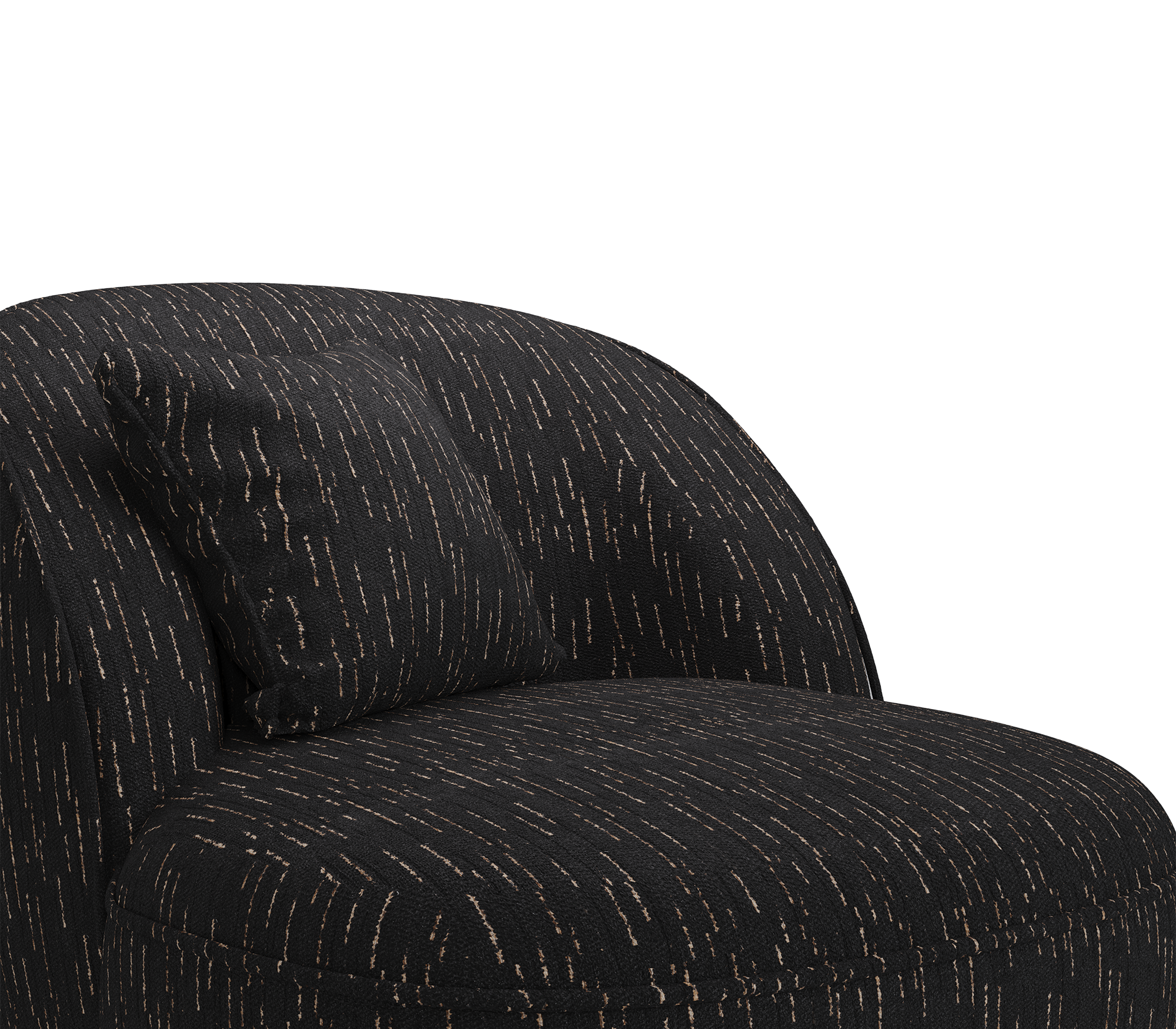 Fauteuil Angora II Noir