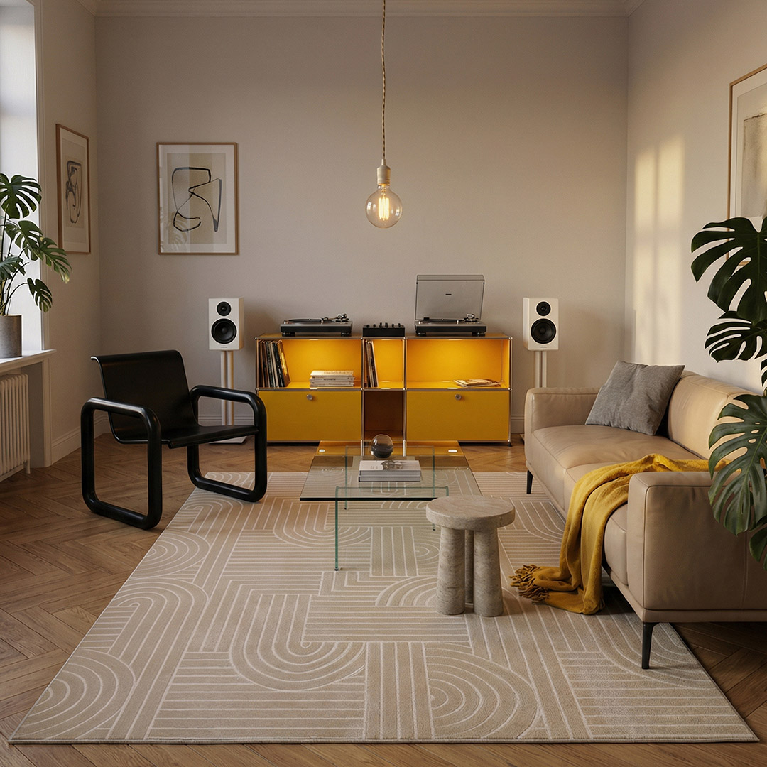 Tapis Moderne Elodie Greige