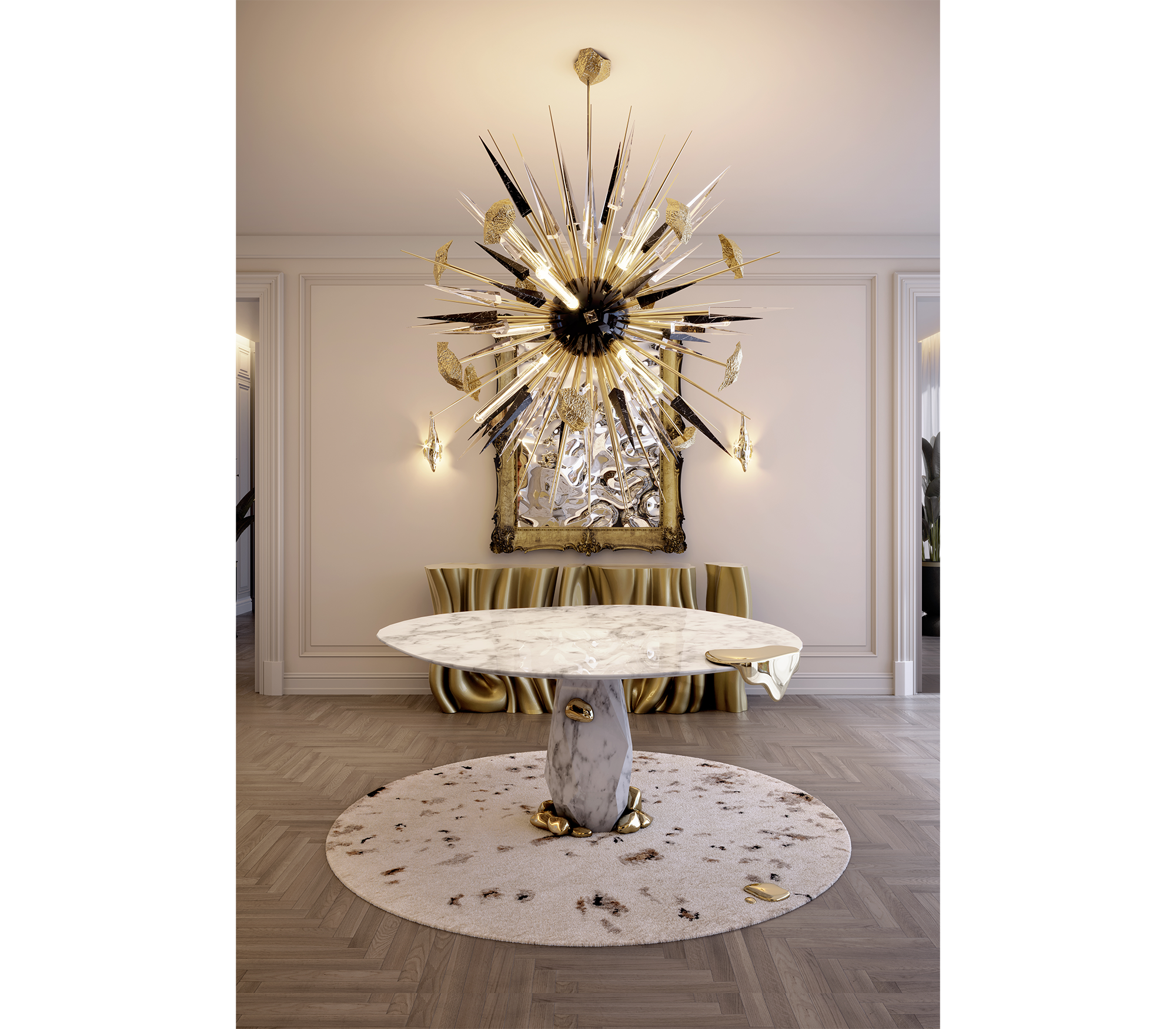 Table à Manger Diamant Luxe