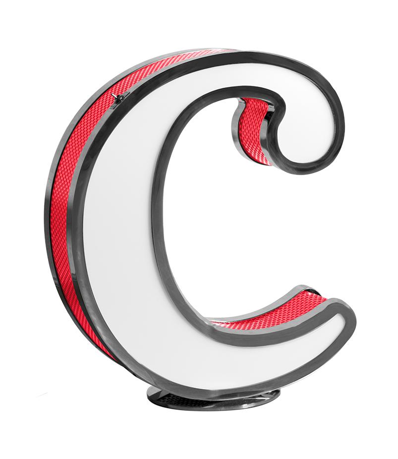 Lettre Lumineuse Classic C