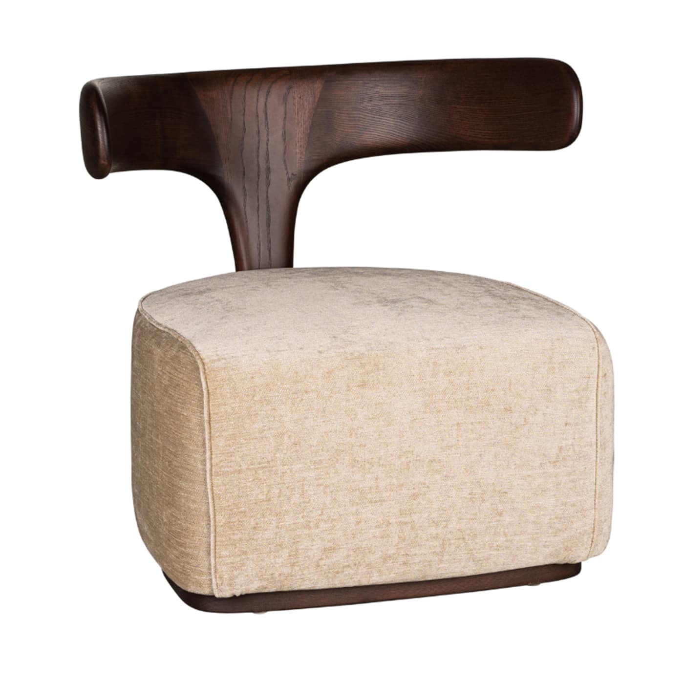 Fauteuil beige Moby Dick