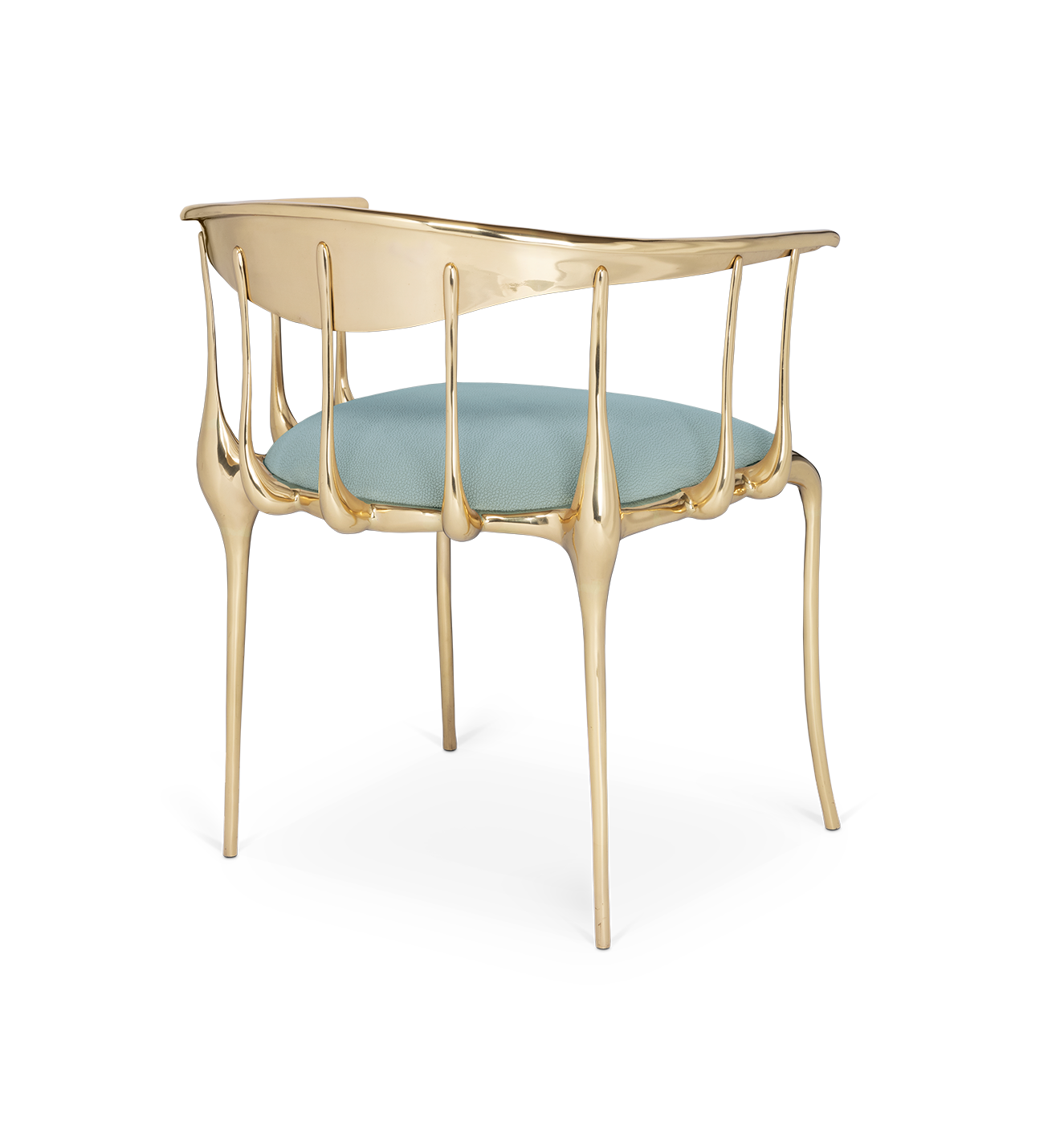 Chaise Luxe Bleu Clair