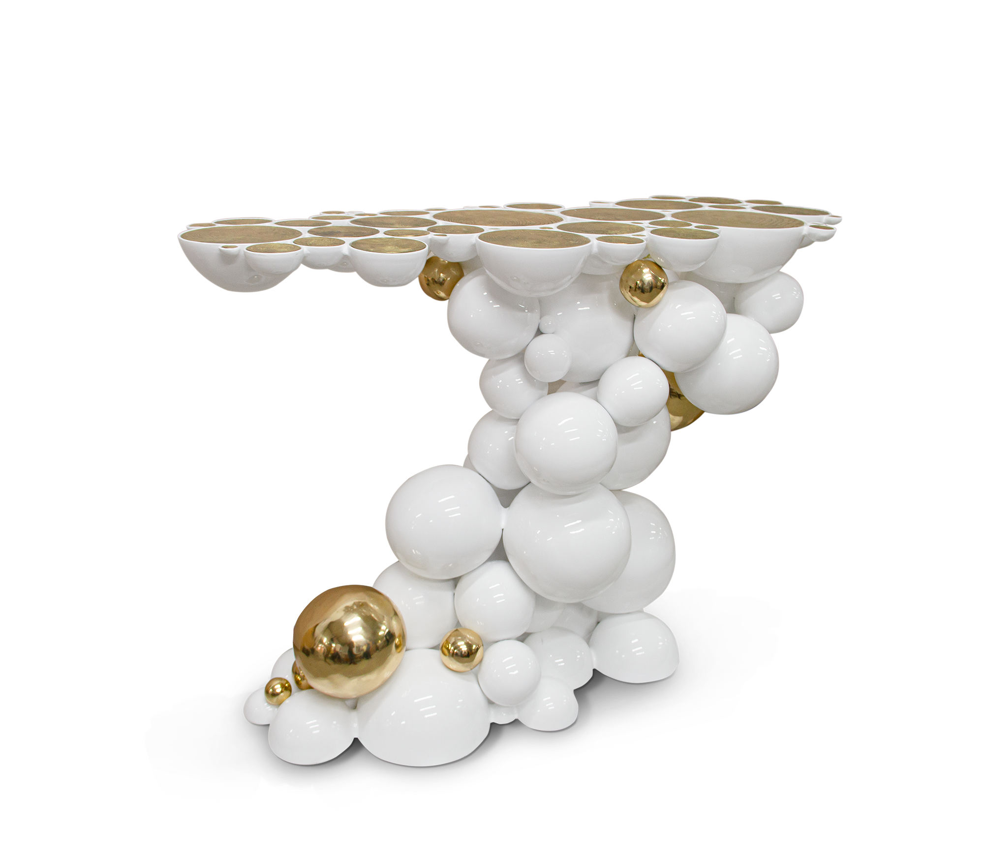 Console Newton Blanche