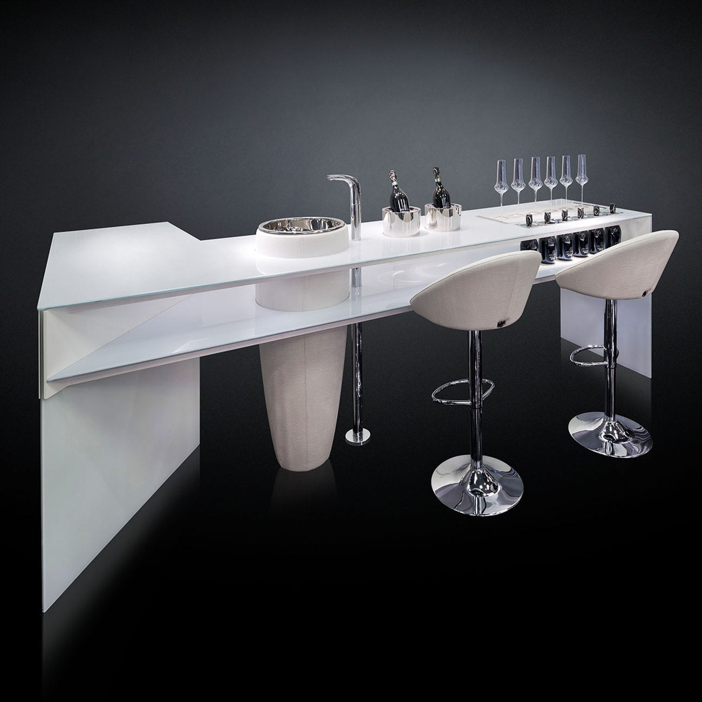 Comptoir de bar Essential blanc