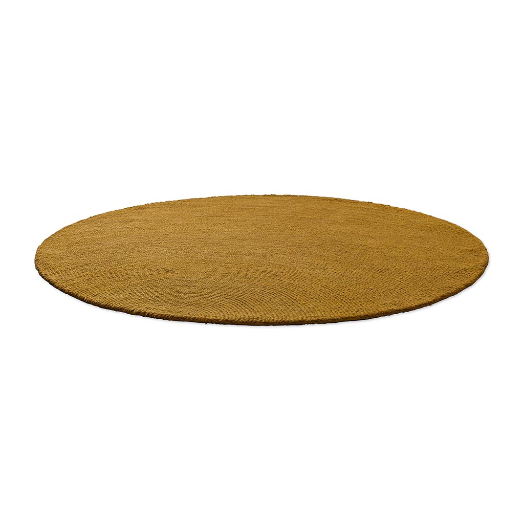Decor Echo Ochre Tapis | Taille: Ø 150 cm