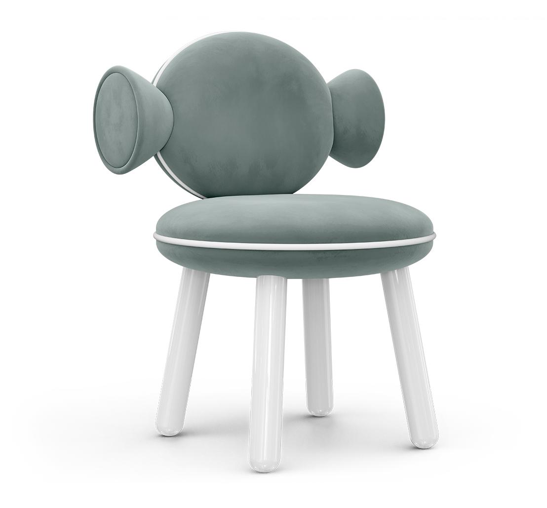 Chaise enfant Bonbon Crème