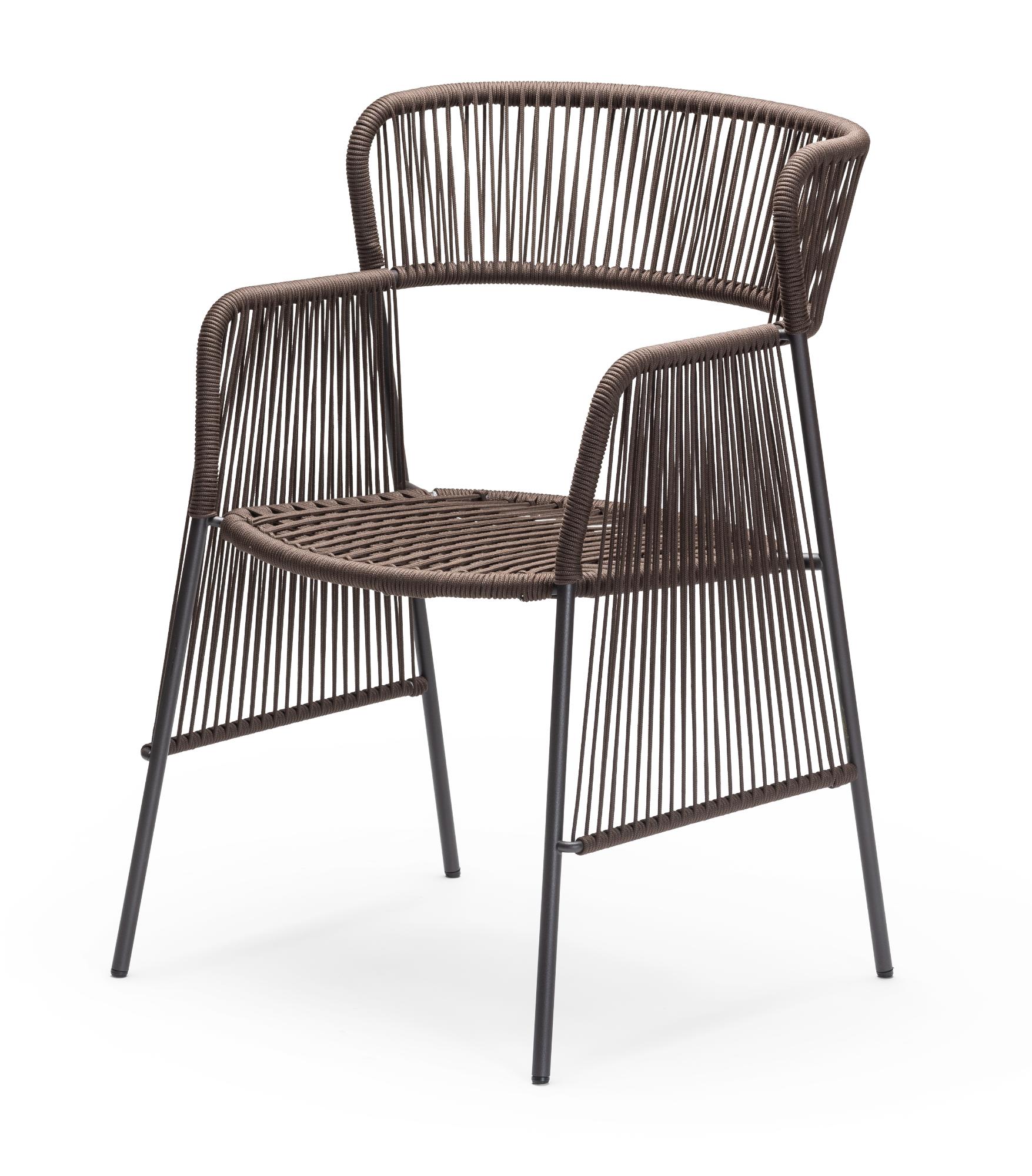 Chaise d'Extérieur Altana Marron
