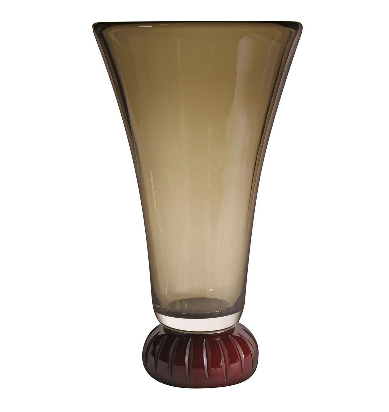 Vase en verre de Murano