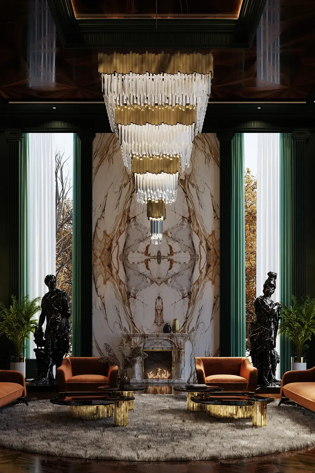 Lustre Carré Imperial