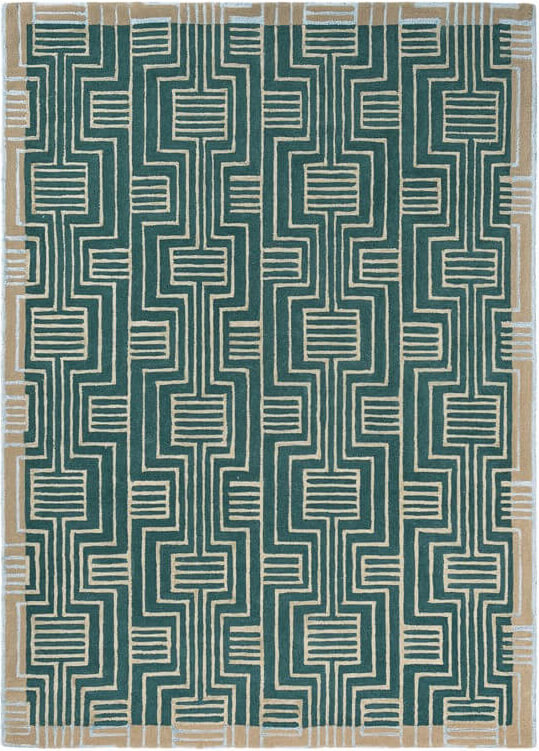 Tapis Kinmo Vert 56807 | Taille: 140 x 200 cm