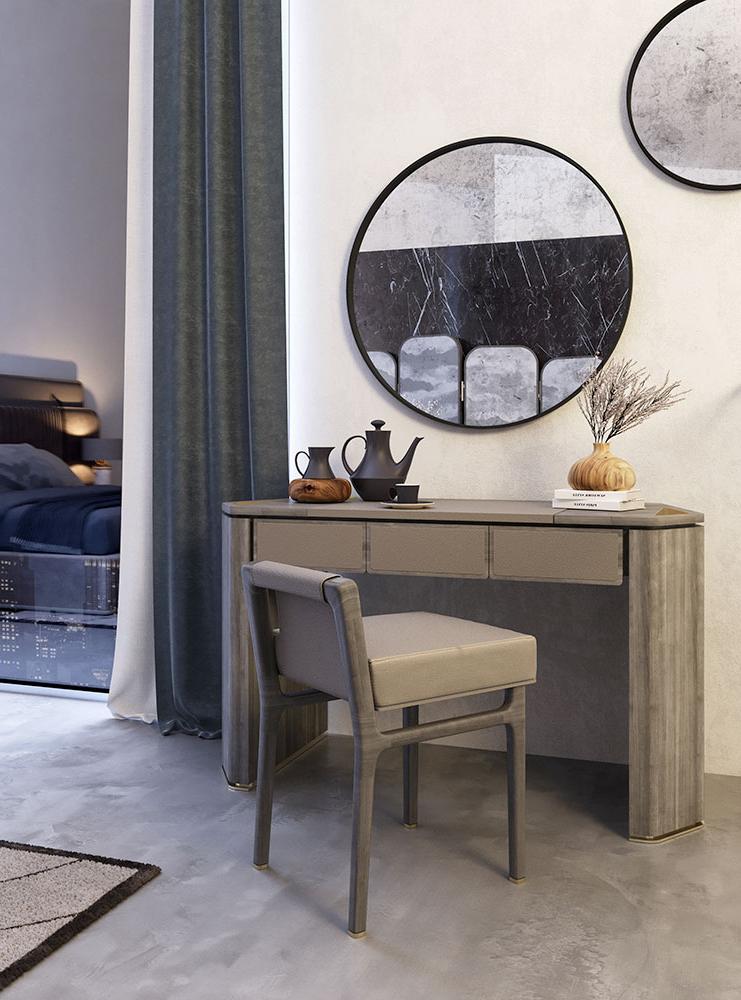 Chaise Amerigo | Configuration: Sans accoudoirs | Revêtement: Cuir