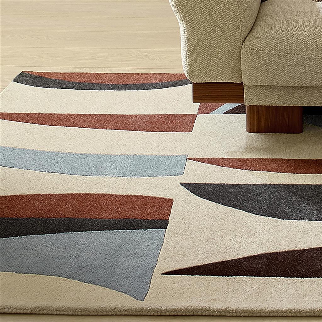 Tapis Torillo Bleuet/Noyer