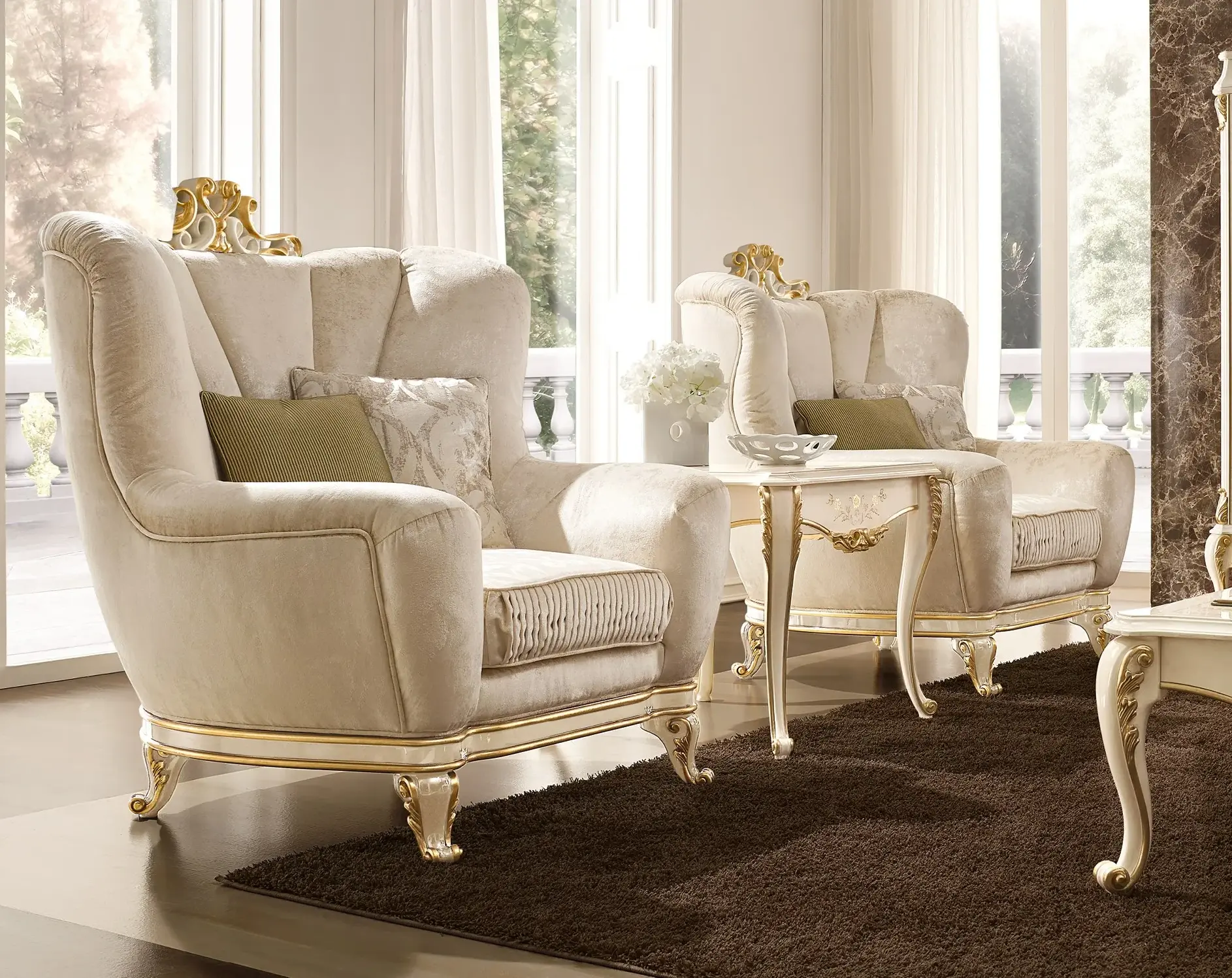 Fauteuil D'Exception Avec Accoudoirs
