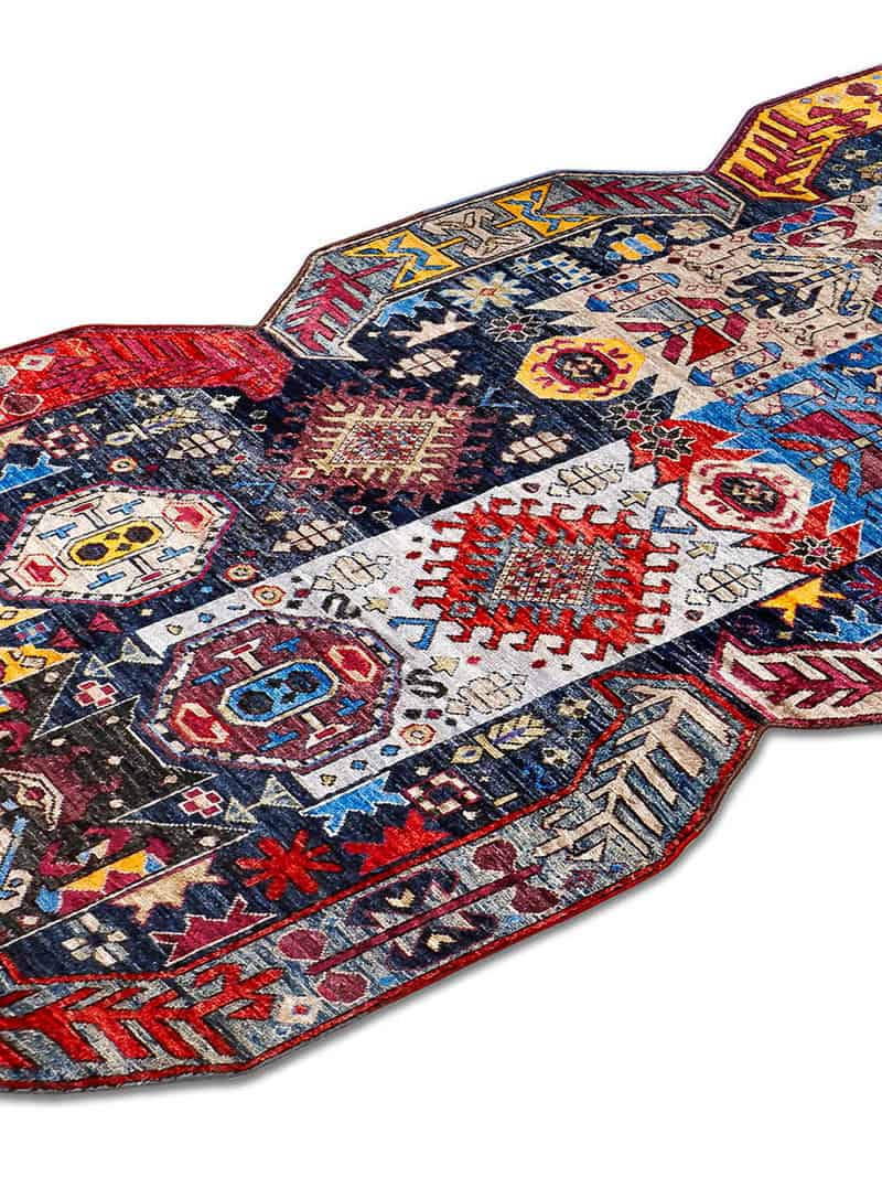 Tapis fait main de luxe Multiforme